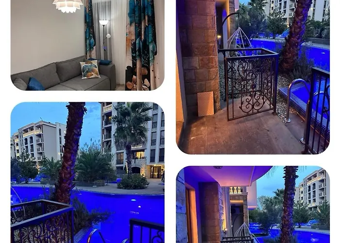 Апартамент Cascadas Family Слънчев бряг